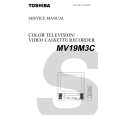 TOSHIBA MV19M3C Service Manual
