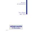 ARTHUR MARTIN ELECTROLUX AW774F Owners Manual