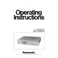 PANASONIC WJ-FS616 Owners Manual
