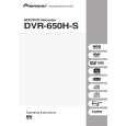 PIONEER DVR-650H-S/TDRXV Manual de Usuario