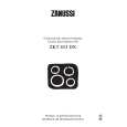 ZANUSSI ZKT652DX 17O Owners Manual