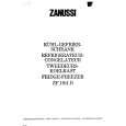 ZANUSSI ZF19/4D Owners Manual