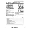SHARP CDC480H Manual de Servicio