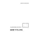 THERMA GKWT75.2RC Owners Manual