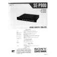 SONY SE-P900 Manual de Servicio