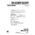 SONY XRU331FP Service Manual