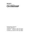 SONY CA-550P Service Manual
