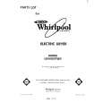 WHIRLPOOL LE5800XPW0 Catálogo de piezas