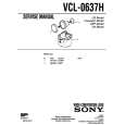 SONY VCL-0637H Service Manual