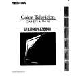 TOSHIBA CF36H40 Owners Manual