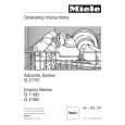 MIELE G2180Vi Owners Manual