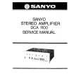 SANYO DCA 1100 Service Manual