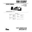 SONY RMX59RF Manual de Servicio
