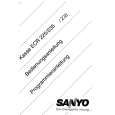 SANYO ECR235 Owners Manual