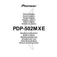 PIONEER PDP-502MXE/YVLDK Owners Manual