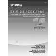 YAMAHA CDX-E100RDS Manual de Usuario