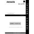 AIWA SCUC78 DUW Service Manual