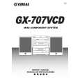 YAMAHA GX-707VCD Instrukcja Obsługi
