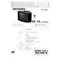 SONY AE-1A CHASSIS SCHULUNG Service Manual
