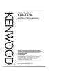 KENWOOD KACQ74 Instrukcja Obsługi