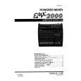YAMAHA EMX2000 Service Manual