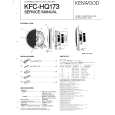 KENWOOD KFCHQ173 Service Manual