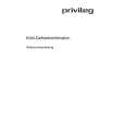 PRIVILEG 399.774-9/XXXXX Owners Manual