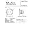 KENWOOD KFCW212 Service Manual