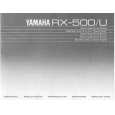 YAMAHA RX-500 Owners Manual