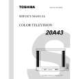 TOSHIBA 20A43 Service Manual