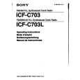 SONY ICF-C703L Owners Manual