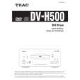 TEAC DV-H500 Instrukcja Obsługi