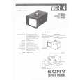 SONY VCR-4 Manual de Servicio