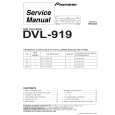 PIONEER DVL-919/RL Instrukcja Serwisowa