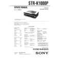 SONY STR-K1000P Manual de Servicio