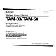 SONY TAM-50 Owners Manual