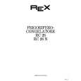 REX-ELECTROLUX RC26N Owners Manual