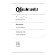 BAUKNECHT DA2855 Owners Manual