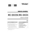 TEAC MC-DX22I Instrukcja Serwisowa