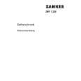 ZANKER ZKF 1226 Owners Manual