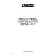 ZANUSSI ZR220/100T Owners Manual