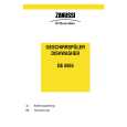 ZANUSSI DE6955 Owners Manual