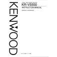 KENWOOD KRV5550 Owners Manual