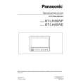 PANASONIC BTLH80W Owners Manual