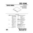 SONY DSC-1024G Instrukcja Serwisowa
