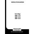 ARTHUR MARTIN ELECTROLUX AWF1210 Owners Manual