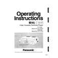 PANASONIC AG8700 Owners Manual