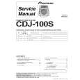 PIONEER CDJ100S Instrukcja Serwisowa