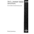 AEG LAV90600 Owners Manual