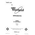 WHIRLPOOL ET18MKXPWR5 Katalog Części